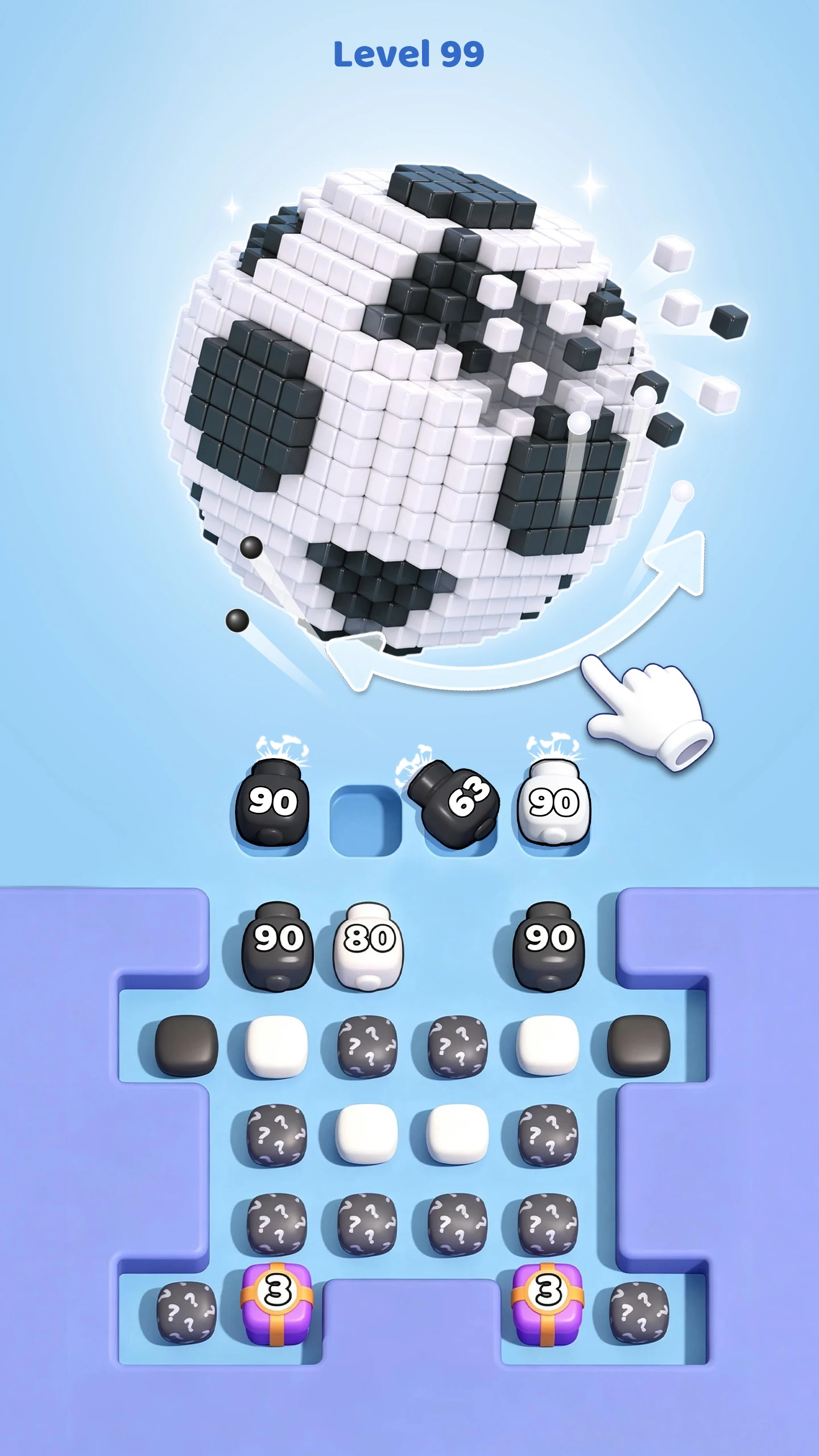 Shoot a Cube Puzzle! screenshot